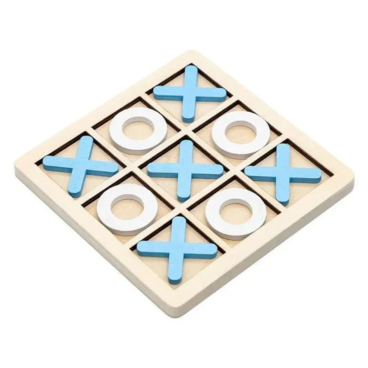Montessori Play Game Wooden Toy Mini Chess Interaction Puzzle Training